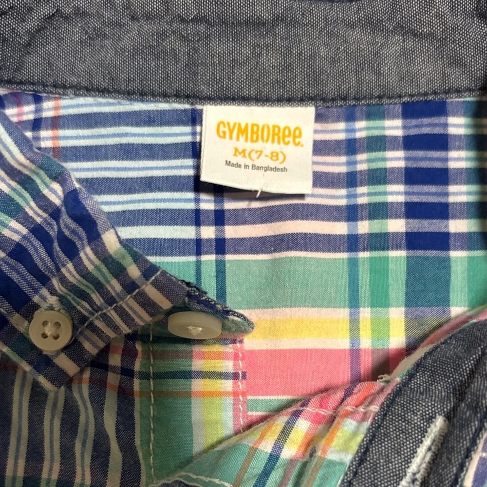 Gymboree Multicolor Plaid Shirt